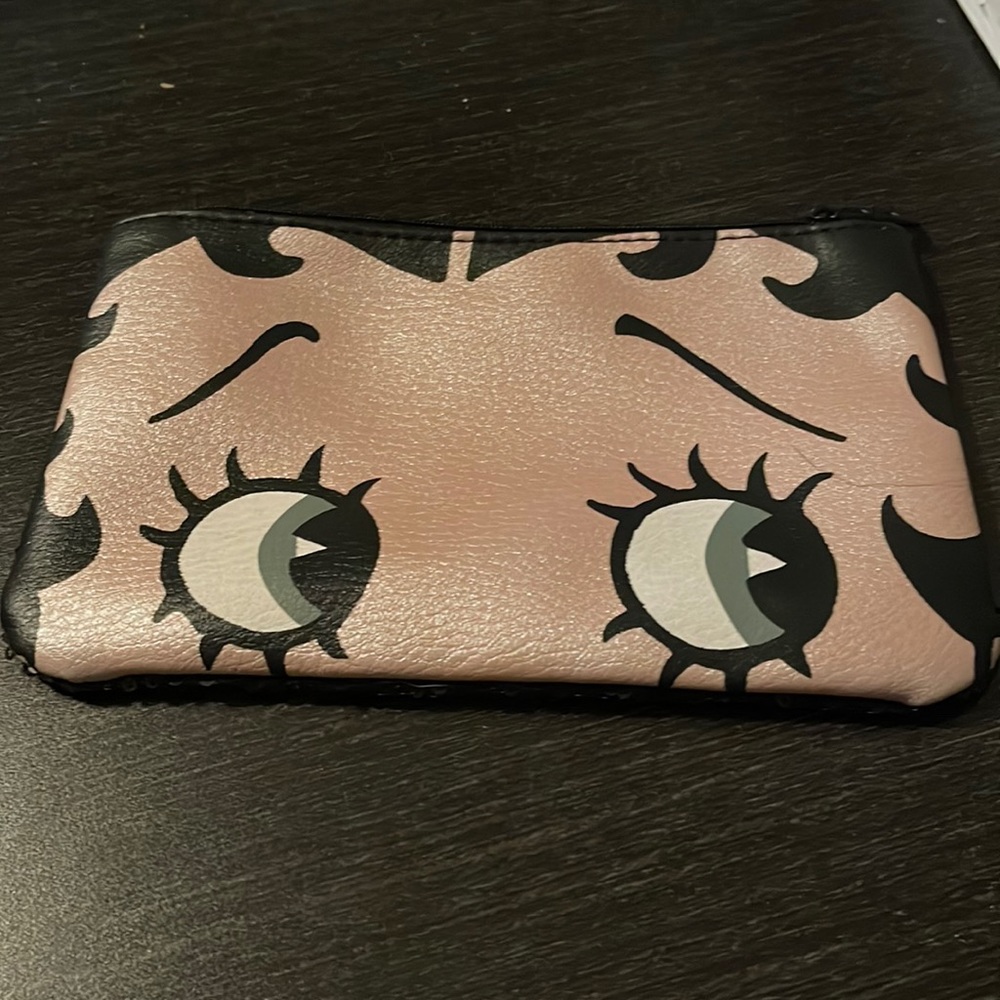 BABY BOOP MAKEUP BAG 7 1/2 by 5 inches